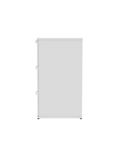 Dynamic Impulse 3 Drawer Filing Cabinet White I000193