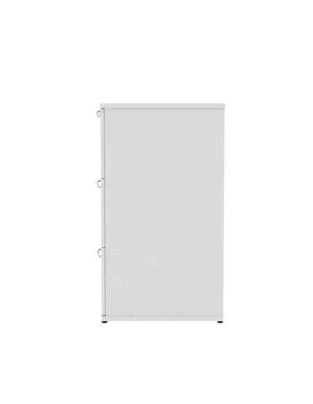 Dynamic Impulse 3 Drawer Filing Cabinet White I000193
