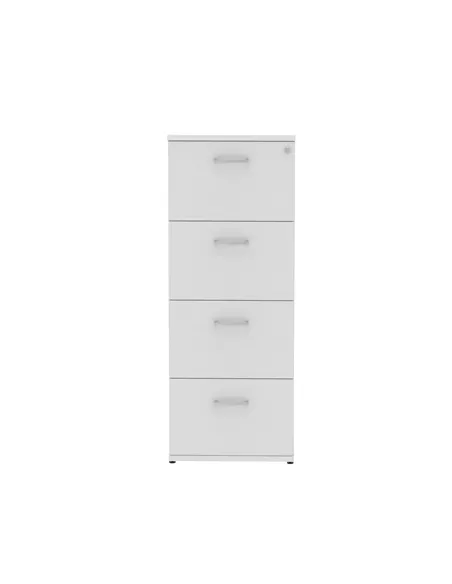Dynamic Impulse 4 Drawer Filing Cabinet White I000194