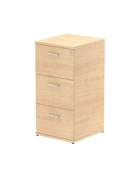 Dynamic Impulse 3 Drawer Filing Cabinet Maple I000253