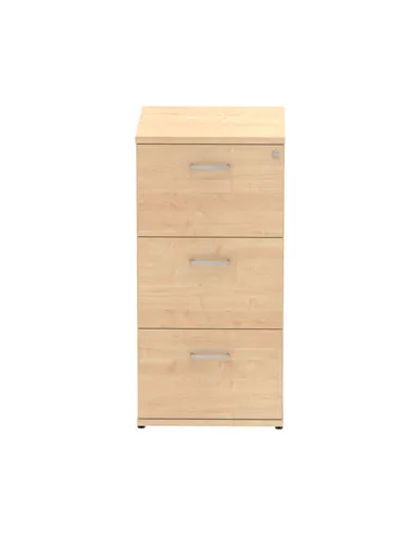 Dynamic Impulse 3 Drawer Filing Cabinet Maple I000253