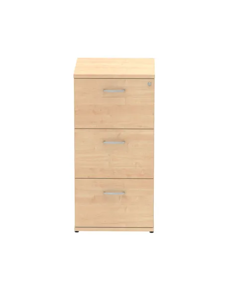 Dynamic Impulse 3 Drawer Filing Cabinet Maple I000253