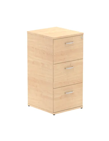 Dynamic Impulse 3 Drawer Filing Cabinet Maple I000253