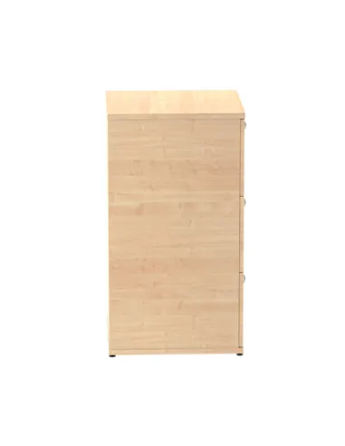 Dynamic Impulse 3 Drawer Filing Cabinet Maple I000253