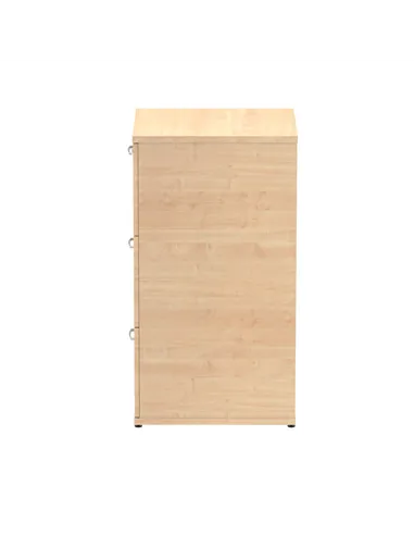 Dynamic Impulse 3 Drawer Filing Cabinet Maple I000253