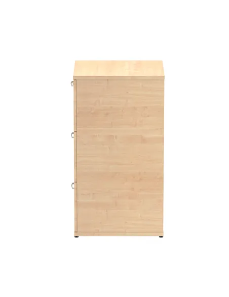 Dynamic Impulse 3 Drawer Filing Cabinet Maple I000253