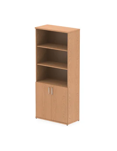 Dynamic Impulse 2000mm Open Shelves Cupboard Oak I000755