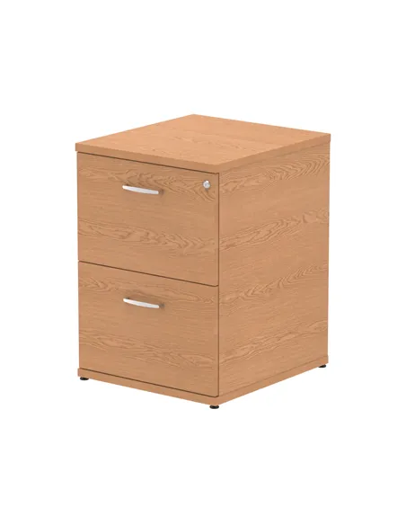 Dynamic Impulse 2 Drawer Filing Cabinet Oak I000780