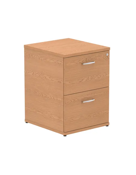 Dynamic Impulse 2 Drawer Filing Cabinet Oak I000780