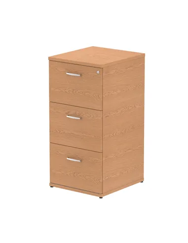 Dynamic Impulse 3 Drawer Filing Cabinet Oak I000781
