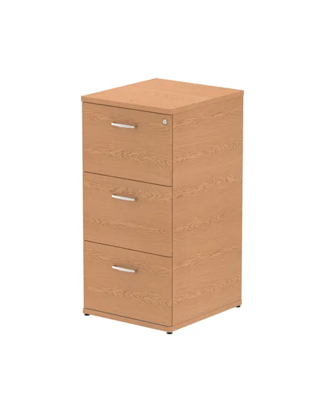 Dynamic Impulse 3 Drawer Filing Cabinet Oak I000781