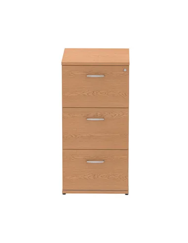Dynamic Impulse 3 Drawer Filing Cabinet Oak I000781