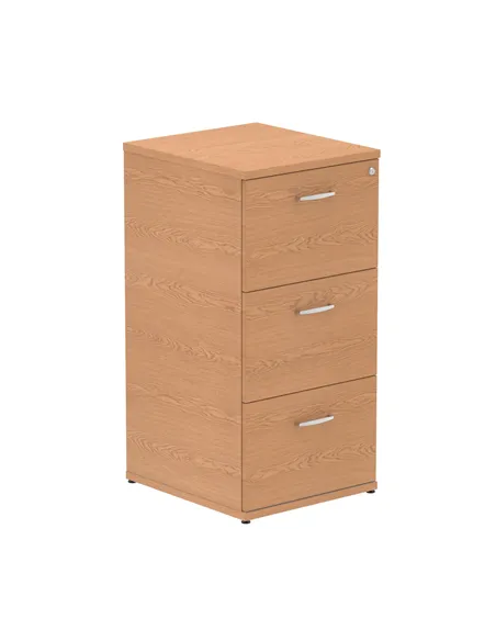 Dynamic Impulse 3 Drawer Filing Cabinet Oak I000781