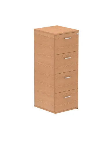 Dynamic Impulse 4 Drawer Filing Cabinet Oak I000782