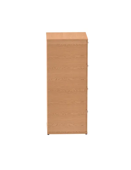 Dynamic Impulse 4 Drawer Filing Cabinet Oak I000782