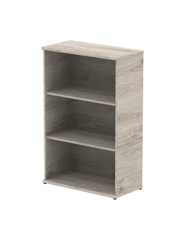 Dynamic Impulse 1200mm Bookcase Grey Oak I003228