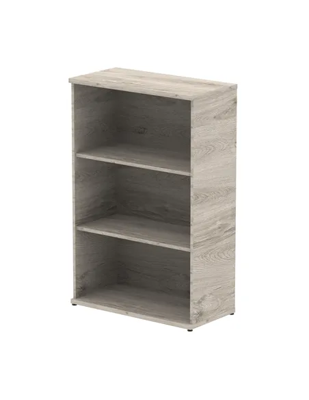 Dynamic Impulse 1200mm Bookcase Grey Oak I003228