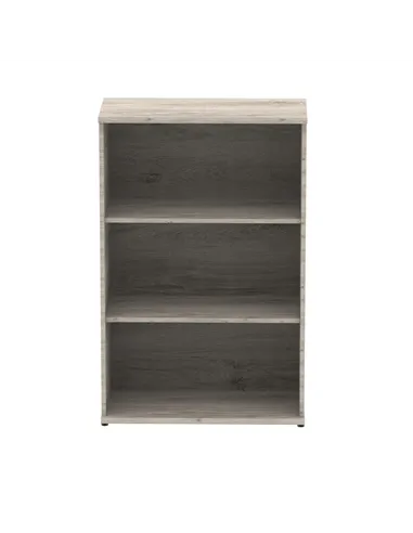 Dynamic Impulse 1200mm Bookcase Grey Oak I003228