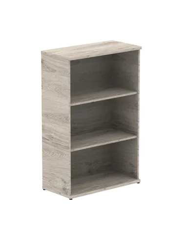 Dynamic Impulse 1200mm Bookcase Grey Oak I003228