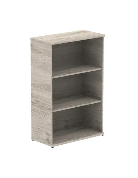 Dynamic Impulse 1200mm Bookcase Grey Oak I003228