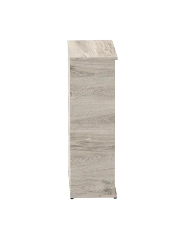 Dynamic Impulse 1200mm Bookcase Grey Oak I003228