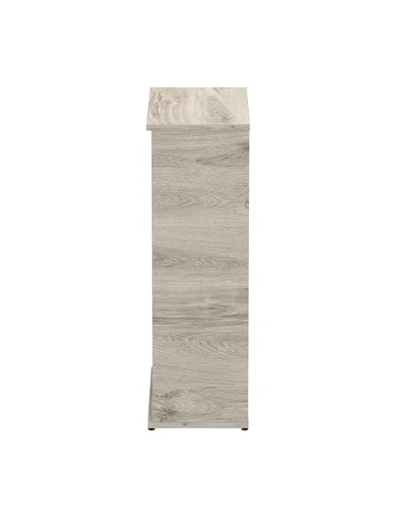 Dynamic Impulse 1200mm Bookcase Grey Oak I003228