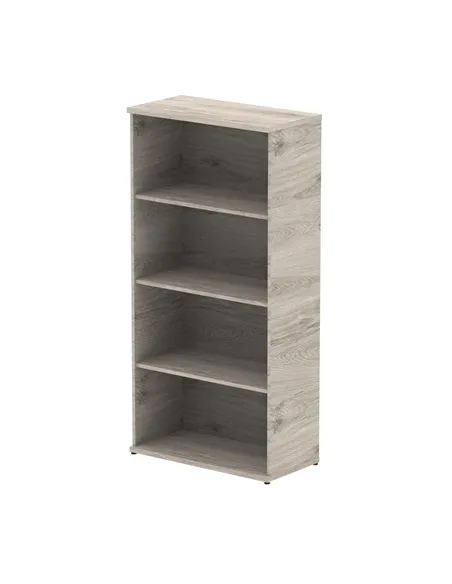 Dynamic Impulse 1600mm Bookcase Grey Oak I003229