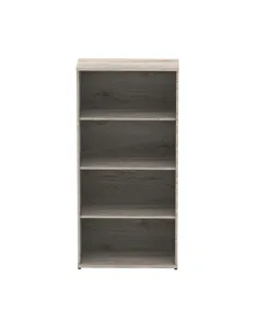 Dynamic Impulse 1600mm Bookcase Grey Oak I003229 2