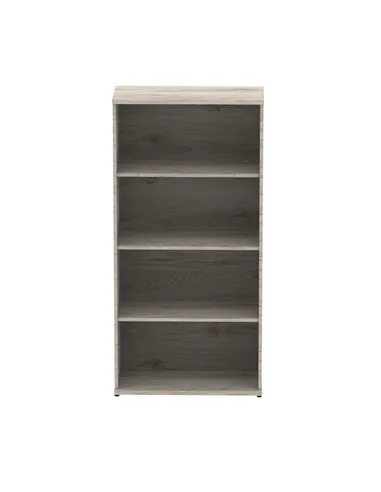 Dynamic Impulse 1600mm Bookcase Grey Oak I003229
