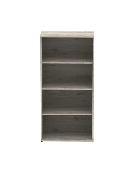 Dynamic Impulse 1600mm Bookcase Grey Oak I003229