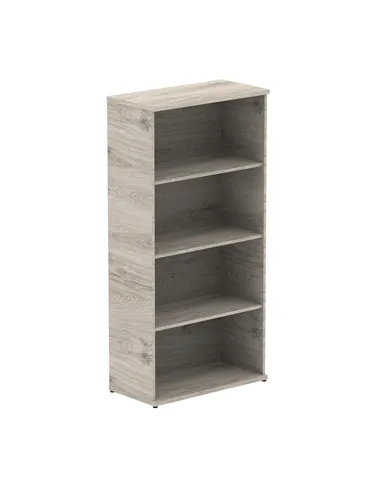 Dynamic Impulse 1600mm Bookcase Grey Oak I003229