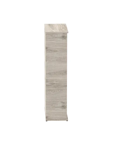 Dynamic Impulse 1600mm Bookcase Grey Oak I003229