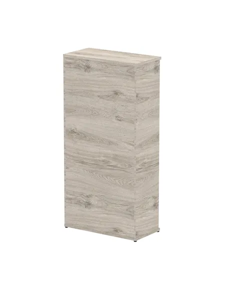 Dynamic Impulse 1600mm Bookcase Grey Oak I003229