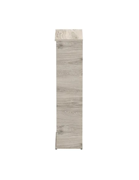 Dynamic Impulse 1600mm Bookcase Grey Oak I003229