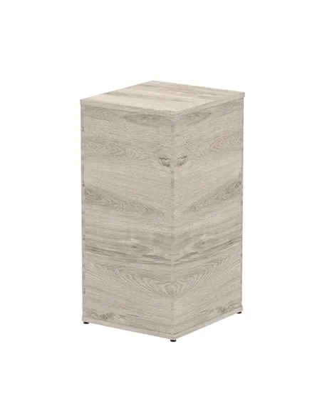 Dynamic Impulse 3 Drawer Filing Cabinet Grey Oak I003242