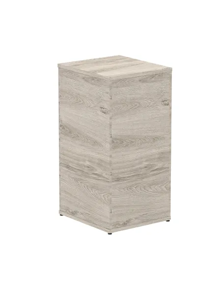 Dynamic Impulse 3 Drawer Filing Cabinet Grey Oak I003242