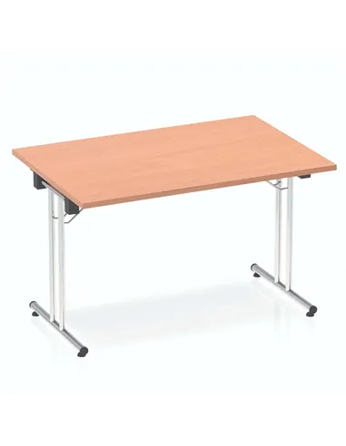 Dynamic Impulse 1200mm Folding Rectangular Table Beech Top I000690
