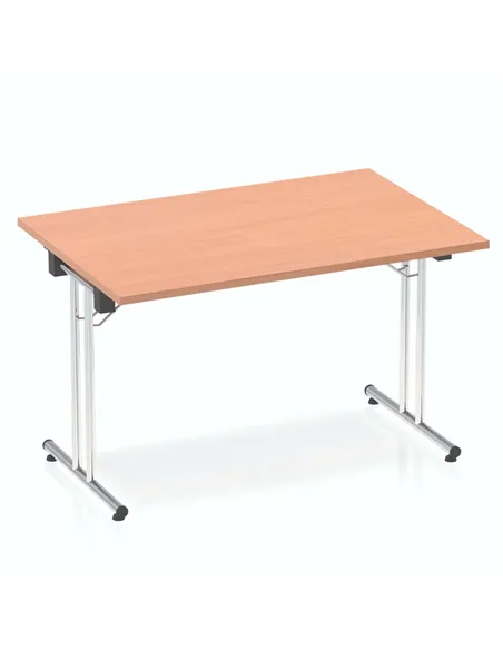 Dynamic Impulse 1200mm Folding Rectangular Table Beech Top I000690