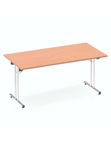 Dynamic Impulse 1600mm Folding Rectangular Table Beech Top I000691