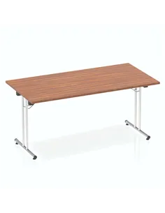 Dynamic Impulse 1600mm Folding Rectangular Table Walnut Top I000700