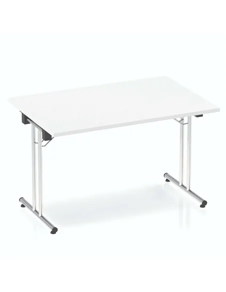 Dynamic Impulse 1200mm Folding Rectangular Table White Top I000708