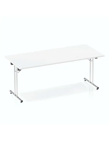 Dynamic Impulse 1800mm Folding Rectangular Table White Top I000710