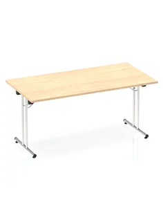 Dynamic Impulse 1600mm Folding Rectangular Table Maple Top I000718