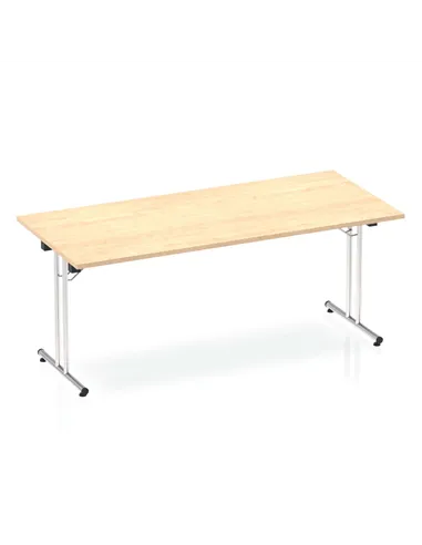Dynamic Impulse 1800mm Folding Rectangular Table Maple Top I000719