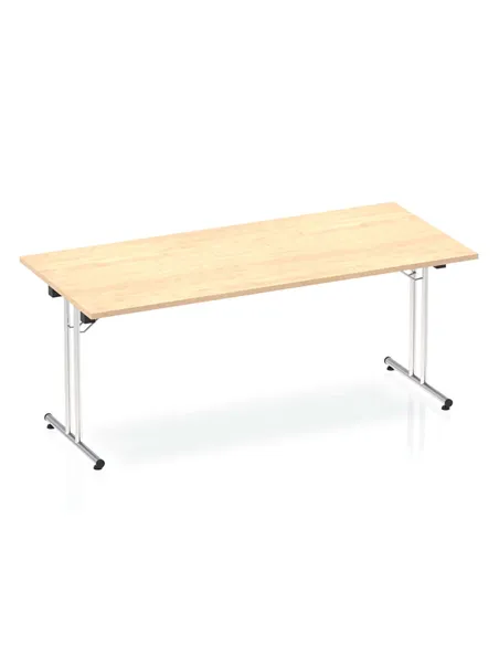 Dynamic Impulse 1800mm Folding Rectangular Table Maple Top I000719