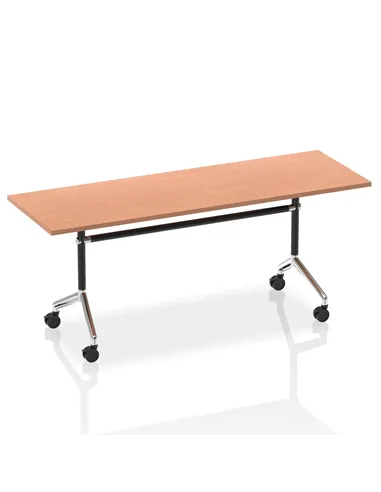 Dynamic Impulse 1800mm Flip Top Rectangular Table Beech Top I004311