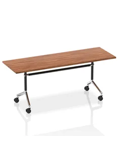 Dynamic Impulse 1800mm Flip Top Rectangular Table Walnut Top I004312
