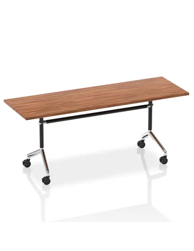 Dynamic Impulse 1800mm Flip Top Rectangular Table Walnut Top I004312