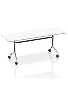 Dynamic Impulse 1800mm Flip Top Rectangular Table White Top I004313