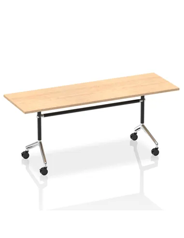 Dynamic Impulse 1800mm Flip Top Rectangular Table Maple Top I004314